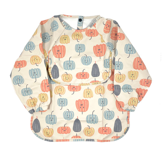 Pumpkin Halloween Multicolour Long-Sleeve Kids Apron