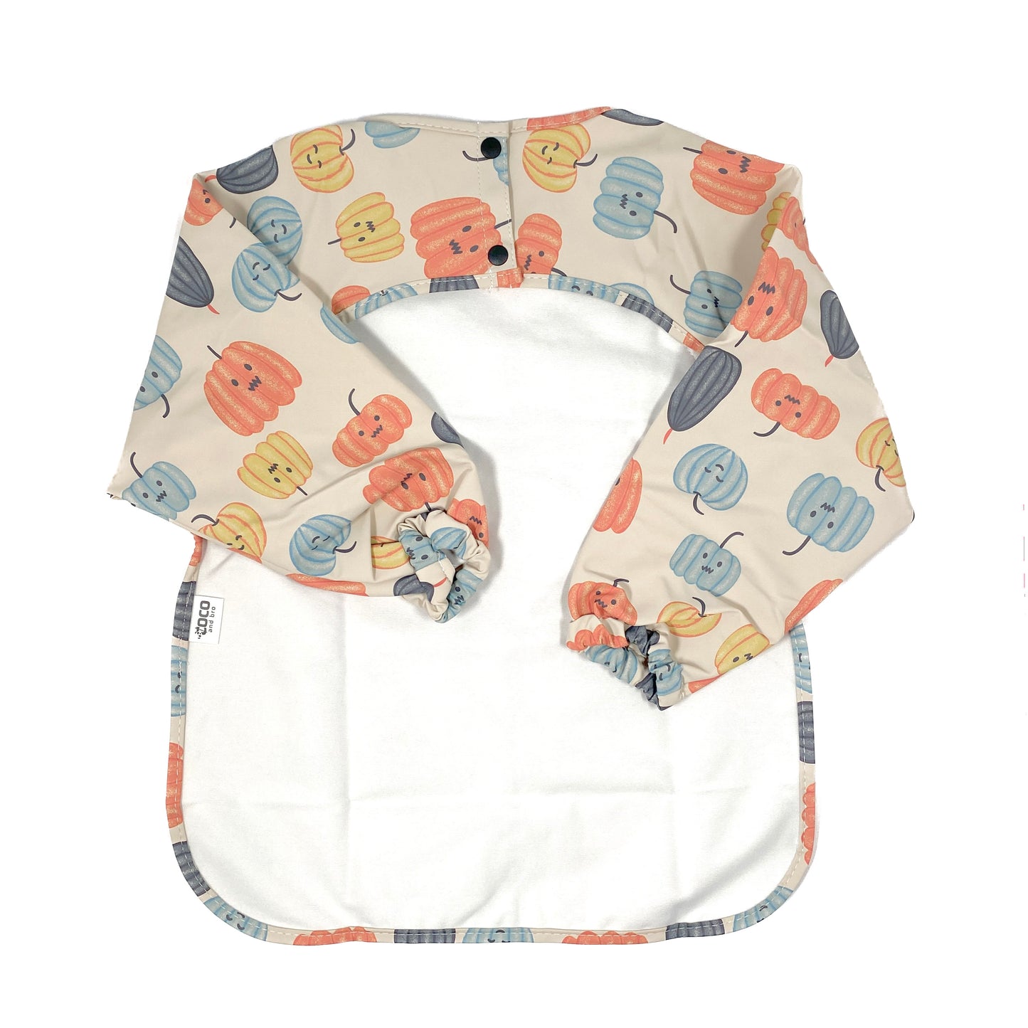 Pumpkin Halloween Multicolour Long-Sleeve Kids Apron