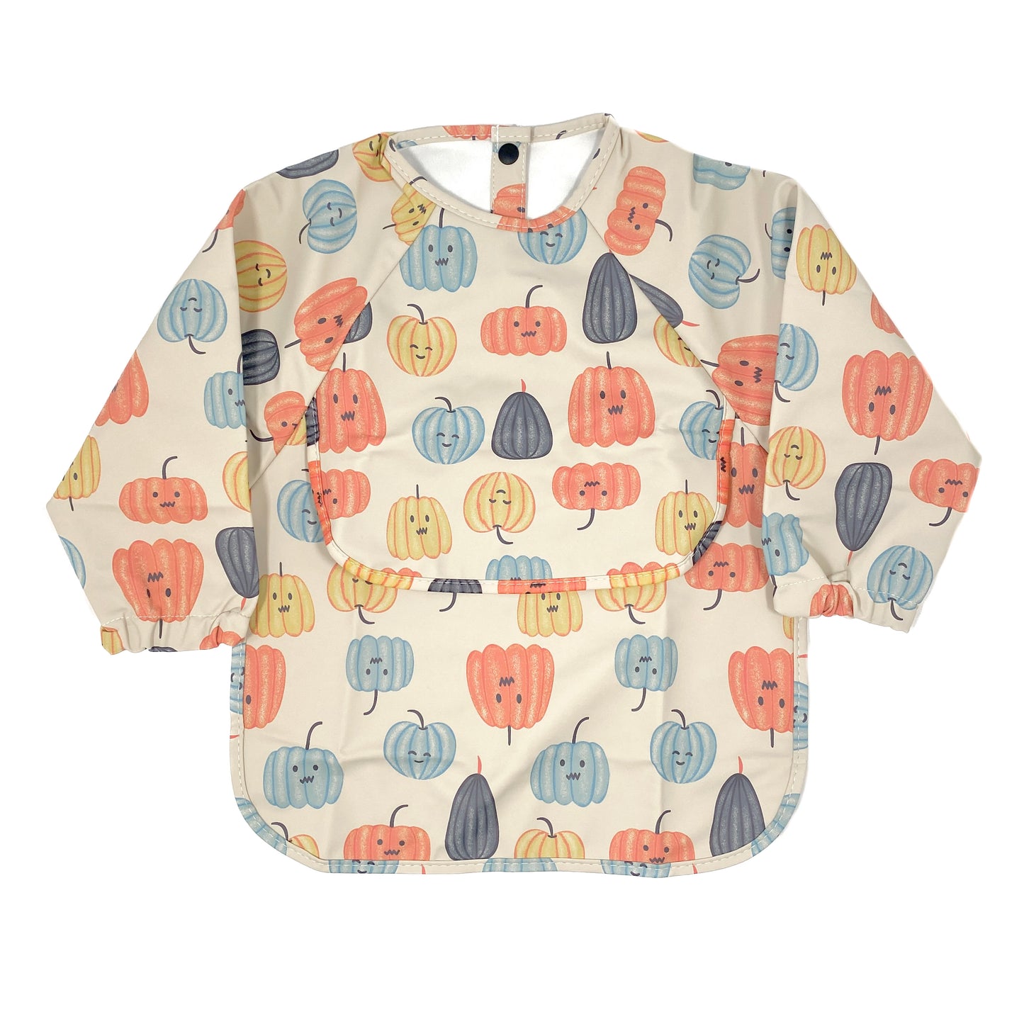 Pumpkin Halloween Multicolour Long-Sleeve Kids Apron