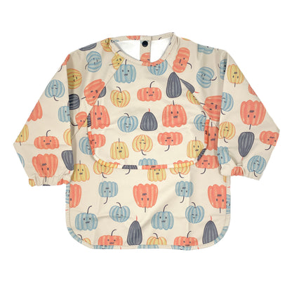 Pumpkin Halloween Multicolour Long-Sleeve Kids Apron